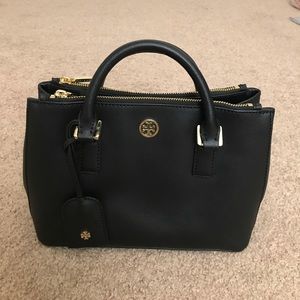 Tory Burch micro robinson satchel